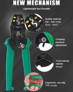 Proskit CP-151A Terminal Pabuç Sıkma Pensesi 0,5-3,5mm²