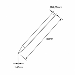 Prolink Hayva Ucu 80W PJ-014-U İçi Dolu Çivi Tip 85mm 6,60Ø