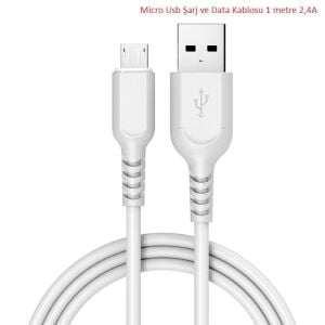 Noise Micro Usb Şarj ve Data Kablosu 1 metre 2,4A