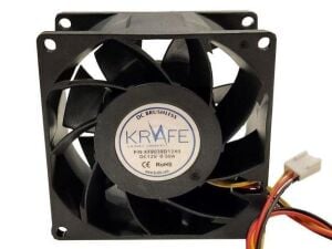 Fan 12v Plastik Kanat 80x80x38-3 Krafe