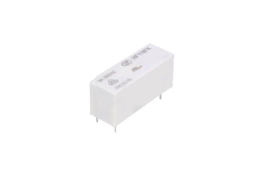 Hongfa Röle, 12V/DC NO Tek Kontak 4 Pin HF118FK & 12-H1T