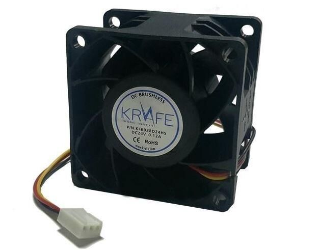 Fan 24v Plastik Kanat 60x60x38-3 Krafe