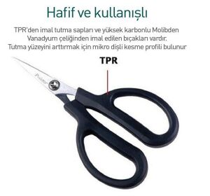 Proskit DK-2043 Fiber Optik Kevlar Makas 160 mm