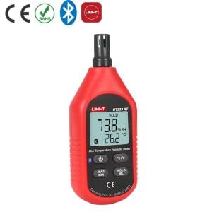 Uni-t  Ut 333BT Bluetooth Mini Isı Nem Ölçer -10°/60°  0-100 Rh Unit UT333BT