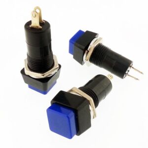 BUTON  R18-23B Kare MAVİ   (PBS12B) IC-189
