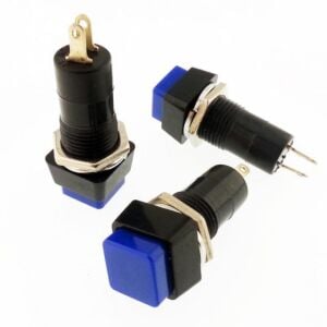 BUTON  R18-23B Kare MAVİ   (PBS12B) IC-189