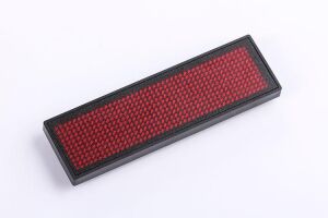 Hd Smart Led li İsimlik Kırmızı