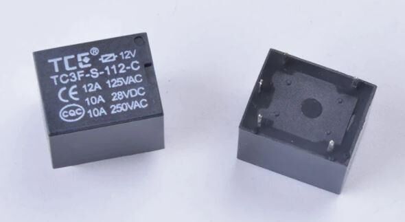 RÖLE 833-12V JQC-3F TCE TC3F-S-112-C  12VDC KÜP RÖLE