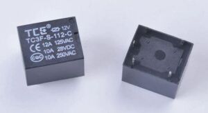 RÖLE 833-12V JQC-3F TCE TC3F-S-112-C  12VDC KÜP RÖLE