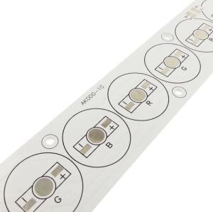 LED PCB Line 12 led RGB 3,4x31cm  A.000-10  A.000-10R1