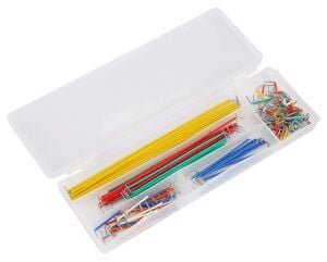 140 Adet Jumper Kablo Seti Plastik Çantada (14 farklı Boy 10 ar adet)