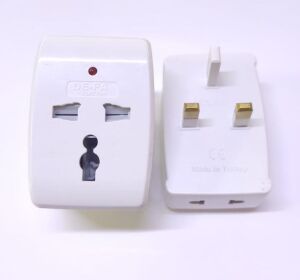 De-Pa 11118 Power Çevirici Adaptör Topraklı Fiş to İngiliz Golyat Fiş Ledli