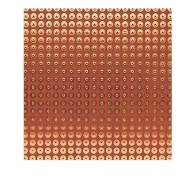 Delikli Plaket Bakır Tek Yüzlü 90x150 mm ( Pertinaks )