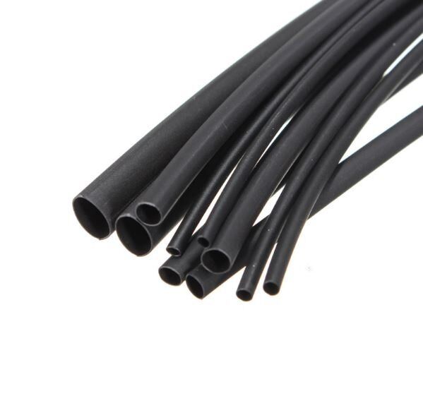 Woer Makaron 11 mm Siyah (1 Metre)