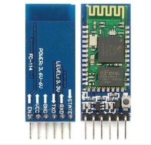 ARDUİNO HC-05 KABLOSUZ  BLUETOOTH MODÜLÜ 6PİN BUTONSUZ