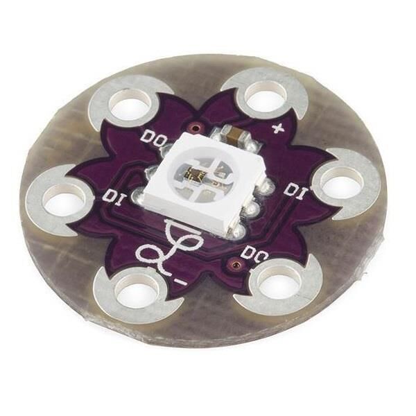 Arduino Lilypad 3 Renk RGB Led Modülü