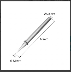 Prolink Hayva Ucu 40W PJ-008-U İçi Dolu Minare Tip 65mm 4,75Ø