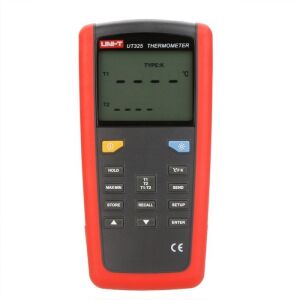 Uni-T Ut 325 Çift Girişli Profesyonel Termometre USB Datalogger Unit UT325