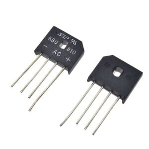 KÖPRÜ DİYOT MONOFAZE KBU 810  8A 1000V TARAK TİP