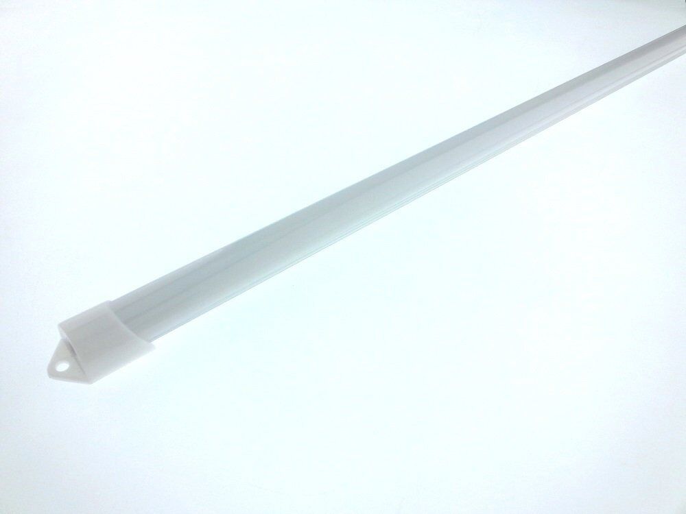 LED-Modül 4014 smd 12V BEYAZ 1mt = 144 Led li Line SOĞUTUCULU + BUZLU BEYAZ CAMLI