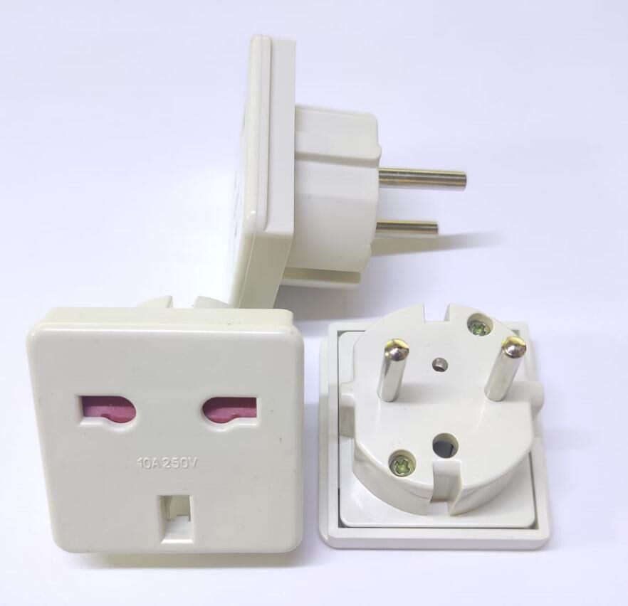 Power Çevirici Adaptör İngiliz to Topraklı Fiş