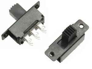 ANAHTAR SÜRGÜLÜ 6 Pin SS22F32 ON-ON  VİDA KULAKLI