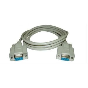 RS232 Seri Port  9 Pin Dişi - Dişi Uzatma Kablo 09D/09D 1,5 Metre  ( Pin To Pin )