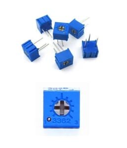 Trimpot Sermet Mini 50R Yatık Tek Turlu 6x6 c16