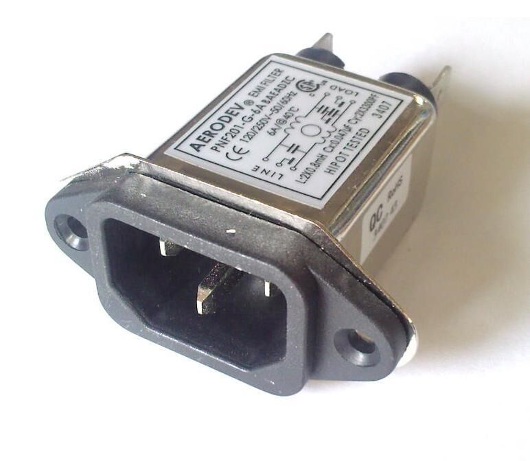 Qualtek 850-10-003 10 amp Şebeke filtresi kod :562-850-10/3
