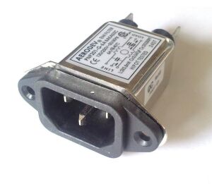 Qualtek 850-10-003 10 amp Şebeke filtresi kod :562-850-10/3