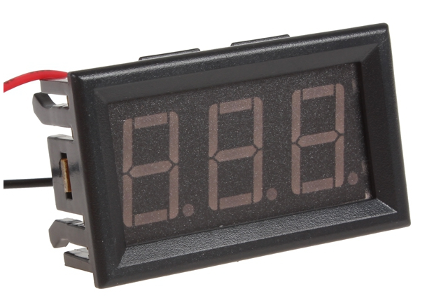 Dijital Ampermetre 1~10ADC 48*29*22