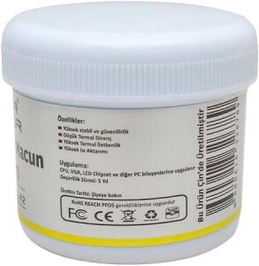SİLİCON GRES 100 gr   ISI İLETİCİ  TERMAL MACUN PWR-4100