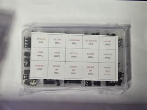 ENTEGRE + SOKET 15 ÇEŞİT 120 ADET  SET (LM-NE SERİSİ) ÇANTADA