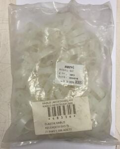 PLASTİK  KABLO KELEPÇESİ (UC-7) 100 ADET