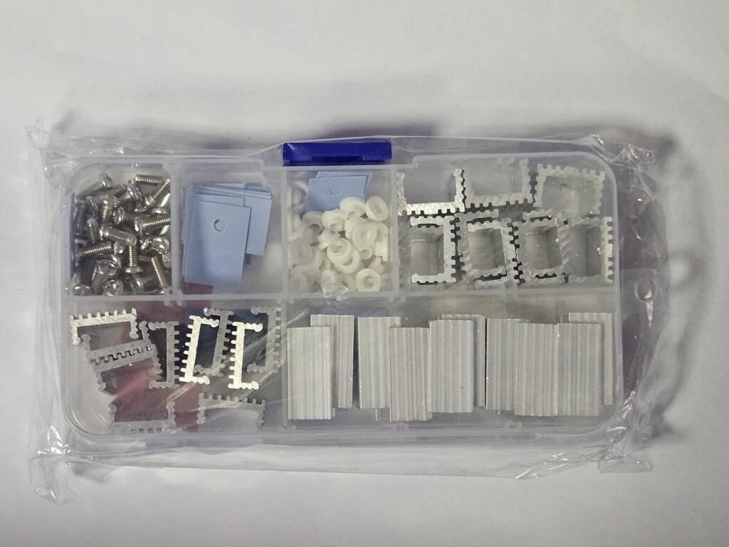 SOGUTUCU 3 ÇEŞİT  ALİMİNYUM SET VİDA+İZALATÖR