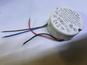 LED DRİVER EG-CH-25-500-LB1  500mA 30~50vdc PF>0.95 IP65 FFree EAGLERISE yuvarlak